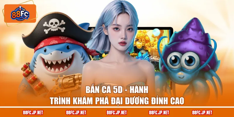 Bắn Cá 5D - Hành Trình Khám Phá Đại Dương Đỉnh Cao