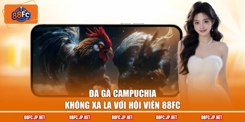 Đá gà Campuchia không xa lạ với hội viên 88FC
