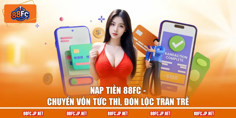 Nạp tiền 88FC – Chuyển Vốn Tức Thì, Đón Lộc Tràn Trề